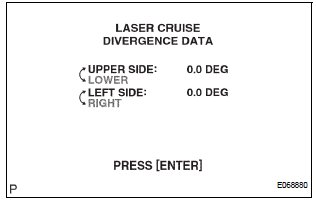 ADJUST LASER SENSOR