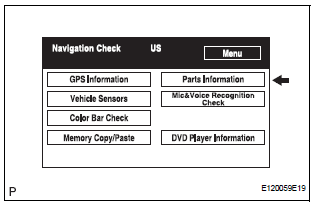 PARTS INFORMATION